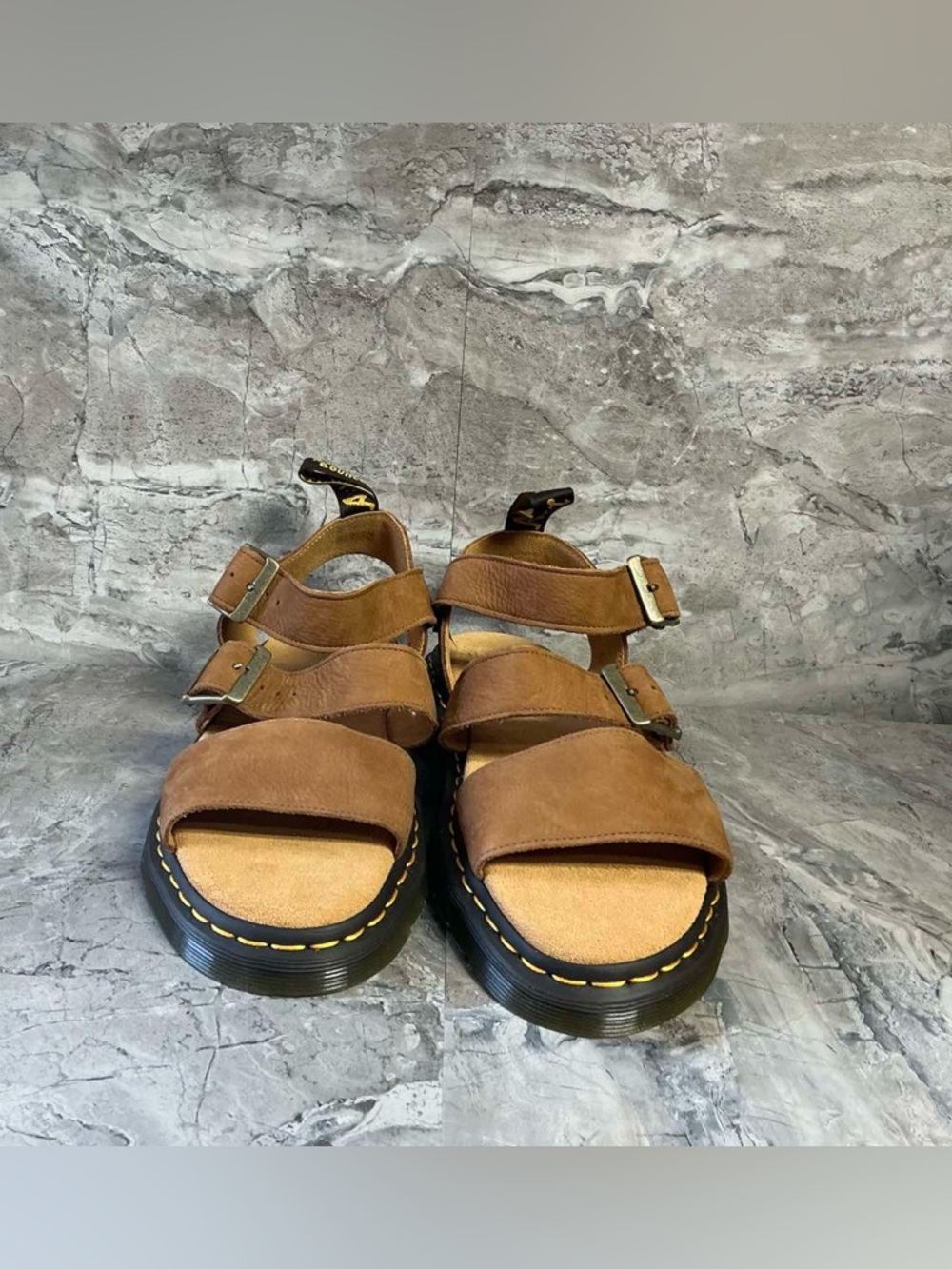 Dr.Martens GRYPHON TUMBLED NUBUCK SANDALS - Picture 10 of 13